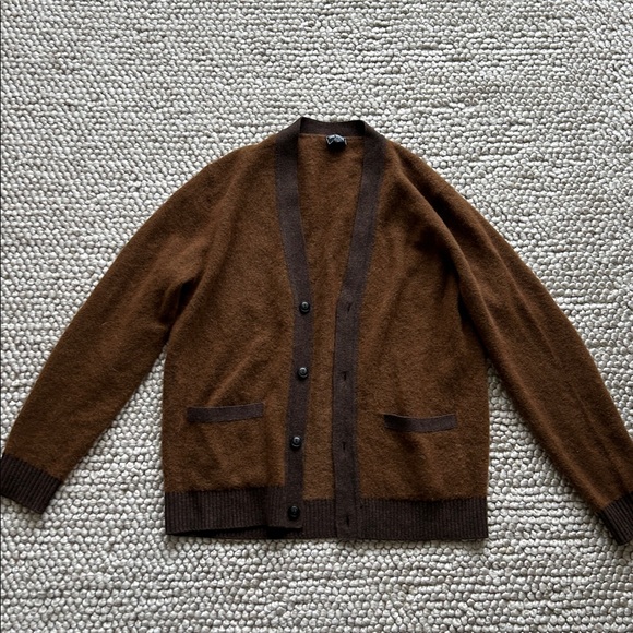 Todd Snyder Brown Wool Cardigan - Picture 1 of 5